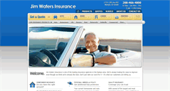 Desktop Screenshot of jimwatersinsurance.com