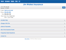 Tablet Screenshot of jimwatersinsurance.com